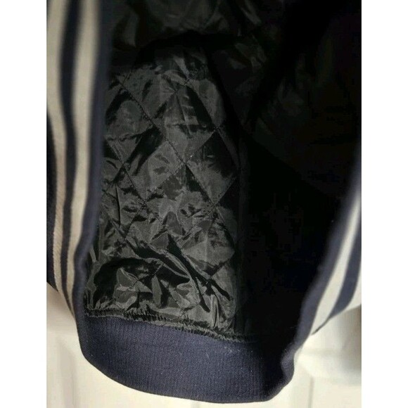 CLSC Life Streetwear Mens Jacket Coat Size XL Navy Blue Gray Letterman Varsity - Picture 7 of 12